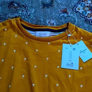 Cactus Man by Ricky Singh premium knit short sleeve T-Shirt .